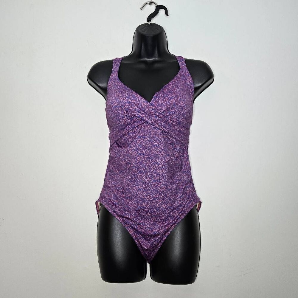 Liberty HIgh Dive Read Between the Coastlines Swimsuit Size Large
